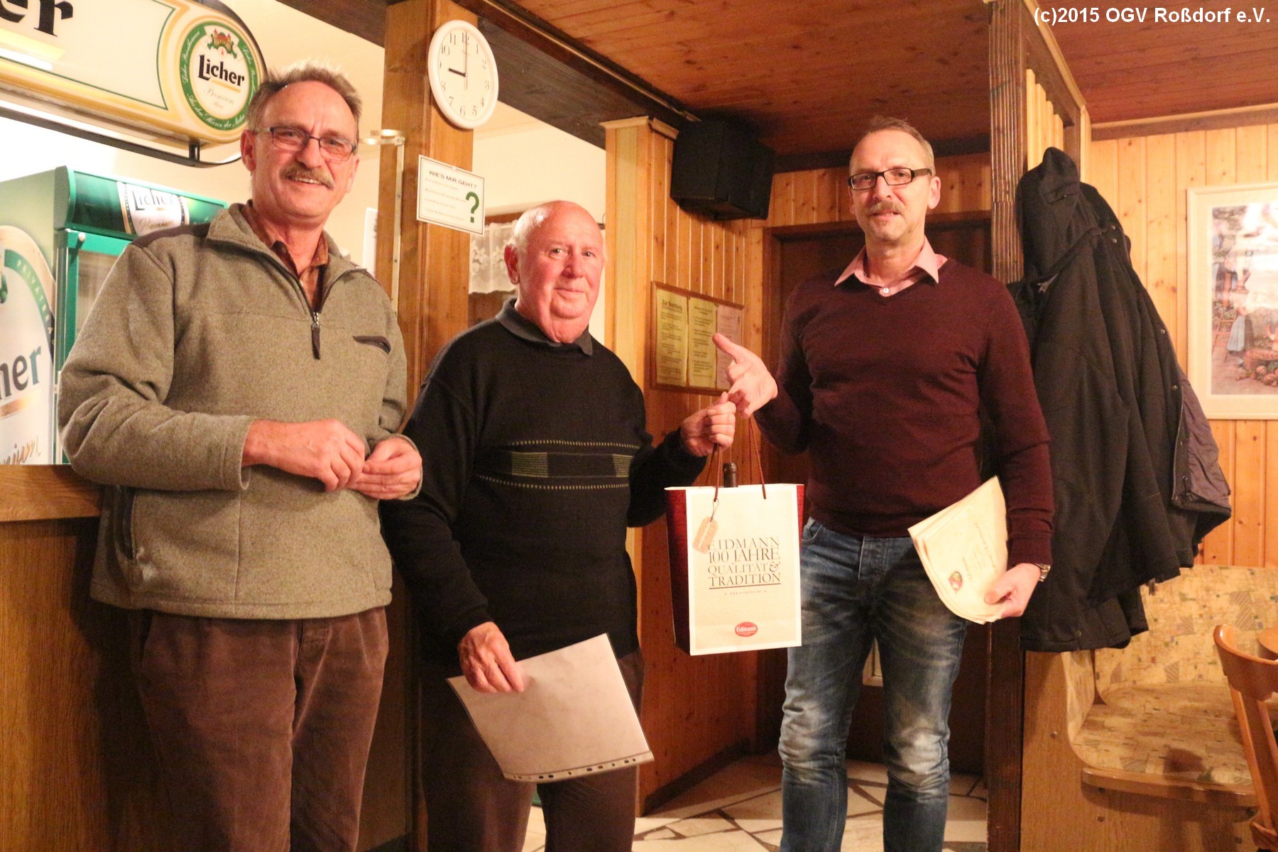 Jubilar Werner Koch (40-jhriges Jubilum)